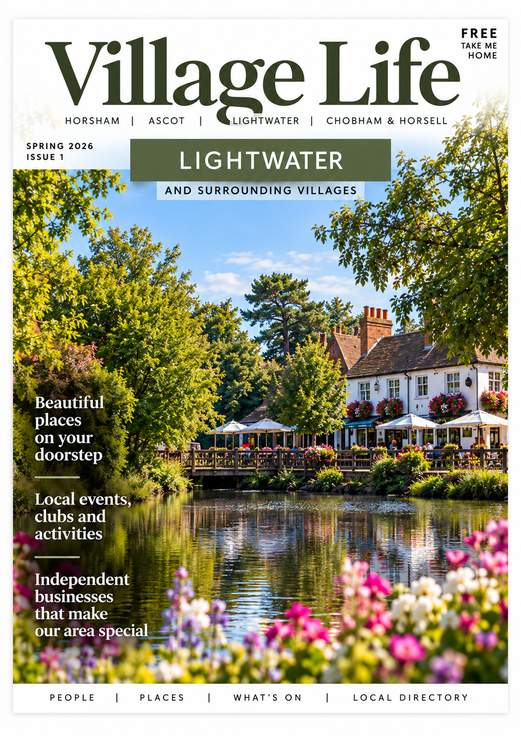 Village Life Lightwater magazine cover